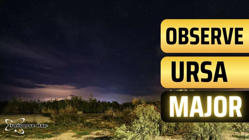 Night sky view ideal for observing galaxies in the Ursa Major constellation, perfect for amateur astronomers and astrophotographers in 2025.