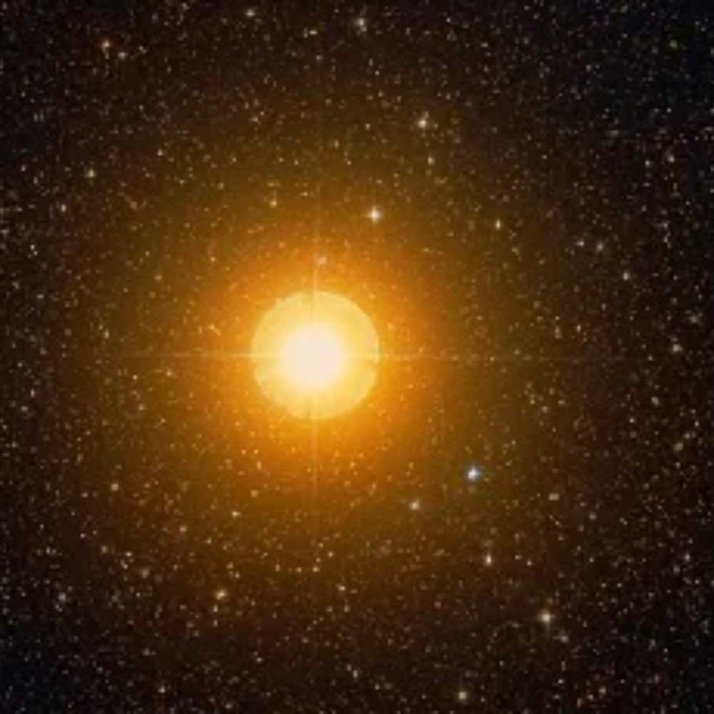 Image of the NGC 5419 and NGC 5488 Group showing a bright foreground star against a background of field stars and faint galaxies in the southern sky.