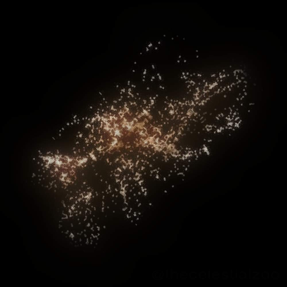 Visualization of the Sculptor Wall showing galaxies forming a massive filamentary supercluster structure extending across the southern sky.