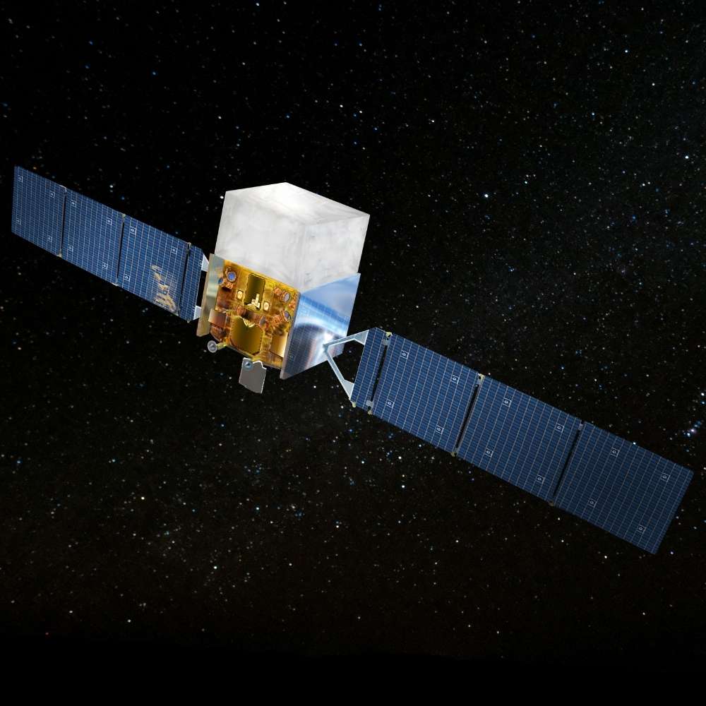 Fermi Gamma-ray Space Telescope observing high-energy gamma rays from cosmic sources in deep space