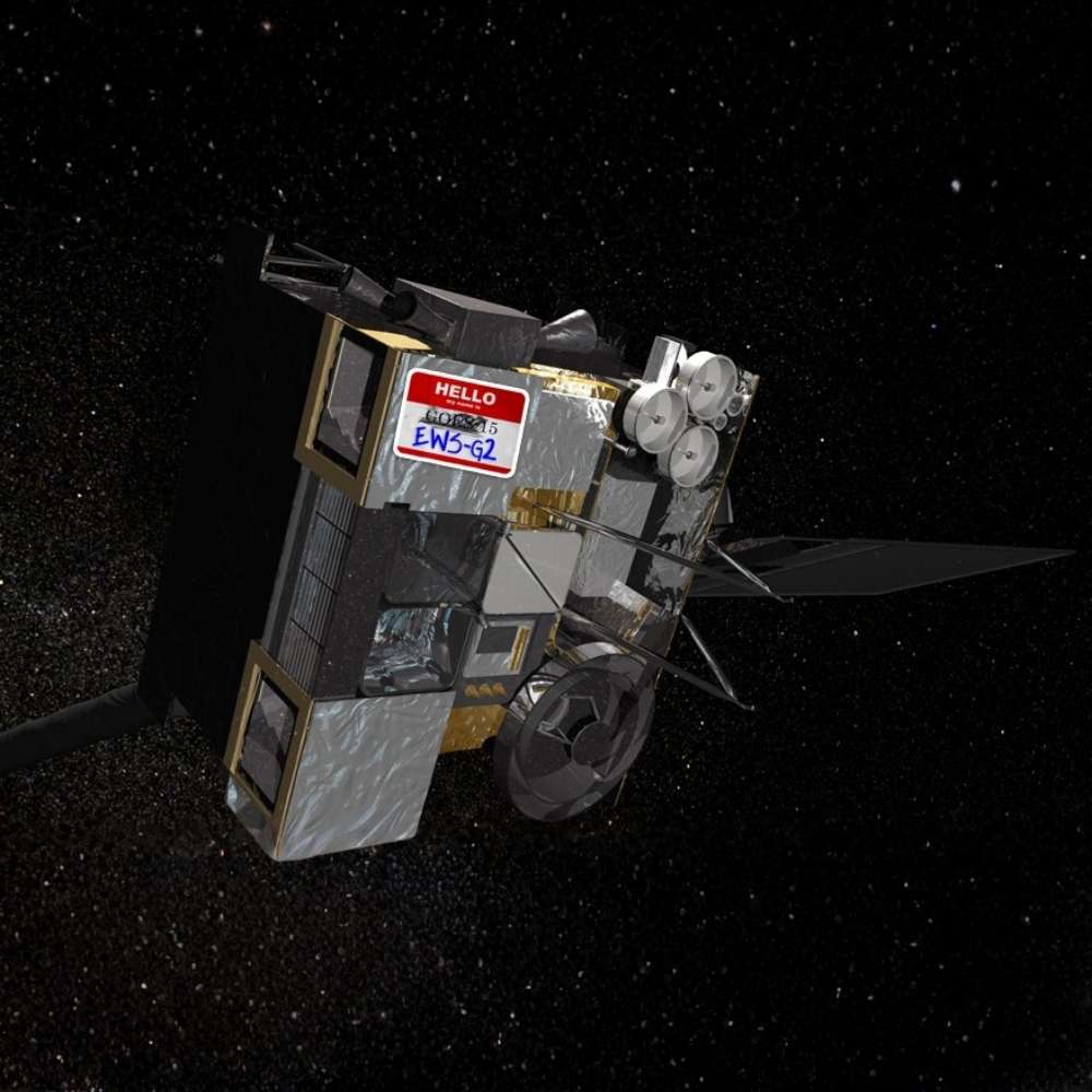 GOES-15 geostationary weather satellite operated by NOAA monitoring Earth’s atmosphere and cloud systems