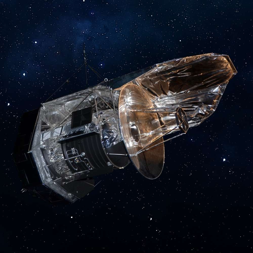 The Herschel Space Observatory, a far-infrared and submillimeter space telescope studying cold gas, dust, and star formation in the Universe.