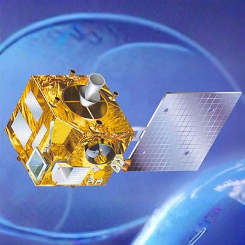 Kalpana-1 Indian geostationary meteorological satellite observing Earth’s atmosphere, clouds, and weather systems from geostationary orbit.