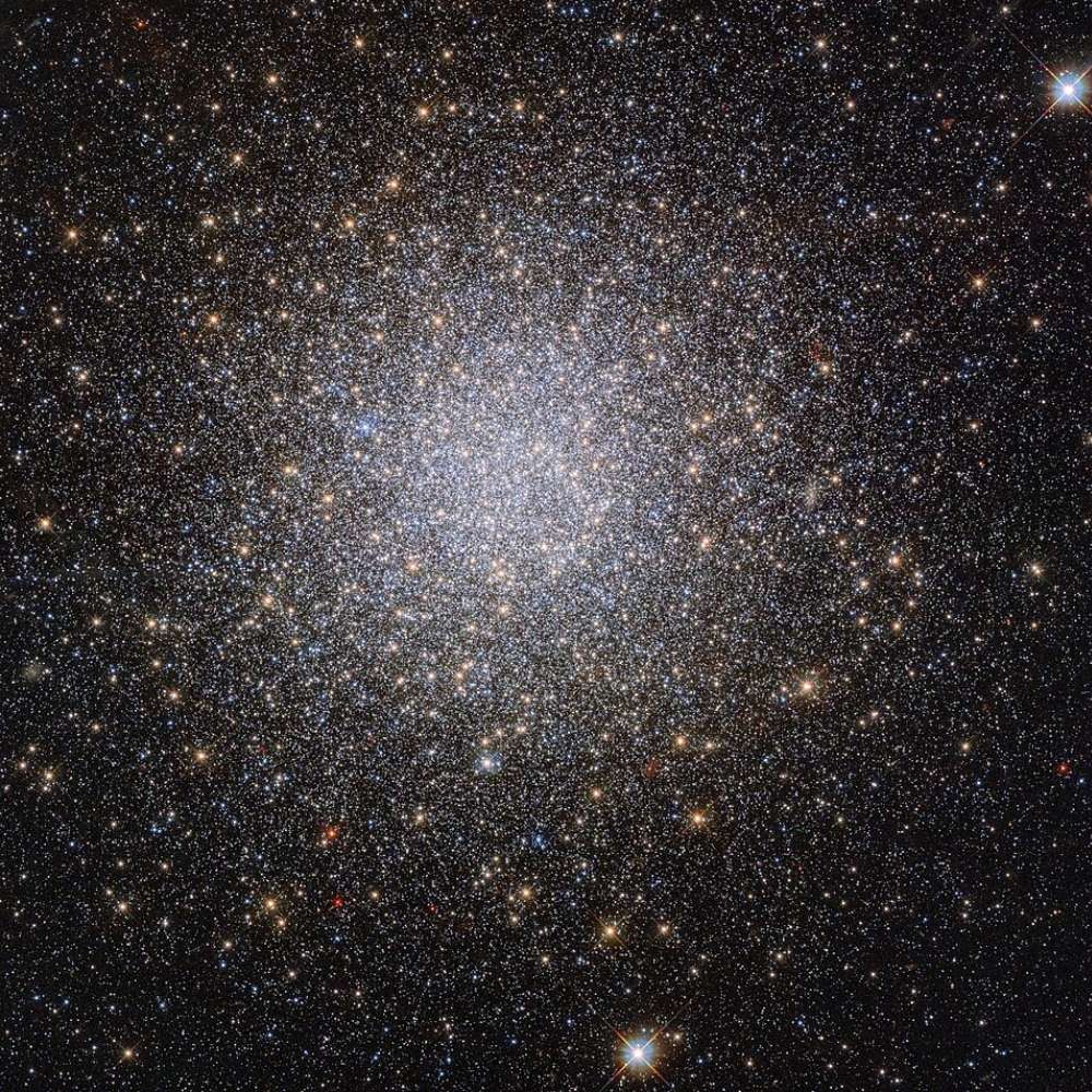 High-resolution Hubble image of NGC 2419, a massive and remote Milky Way globular cluster densely packed with thousands of ancient stars.